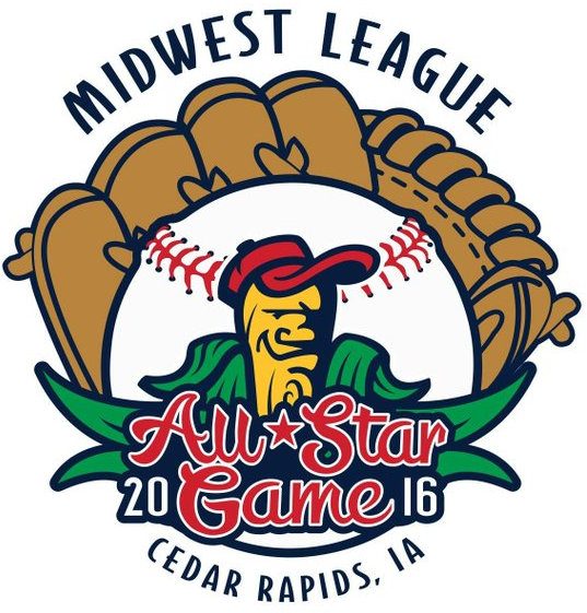Midwest League All-Star Game 2016 Primary Logo iron on heat transfer